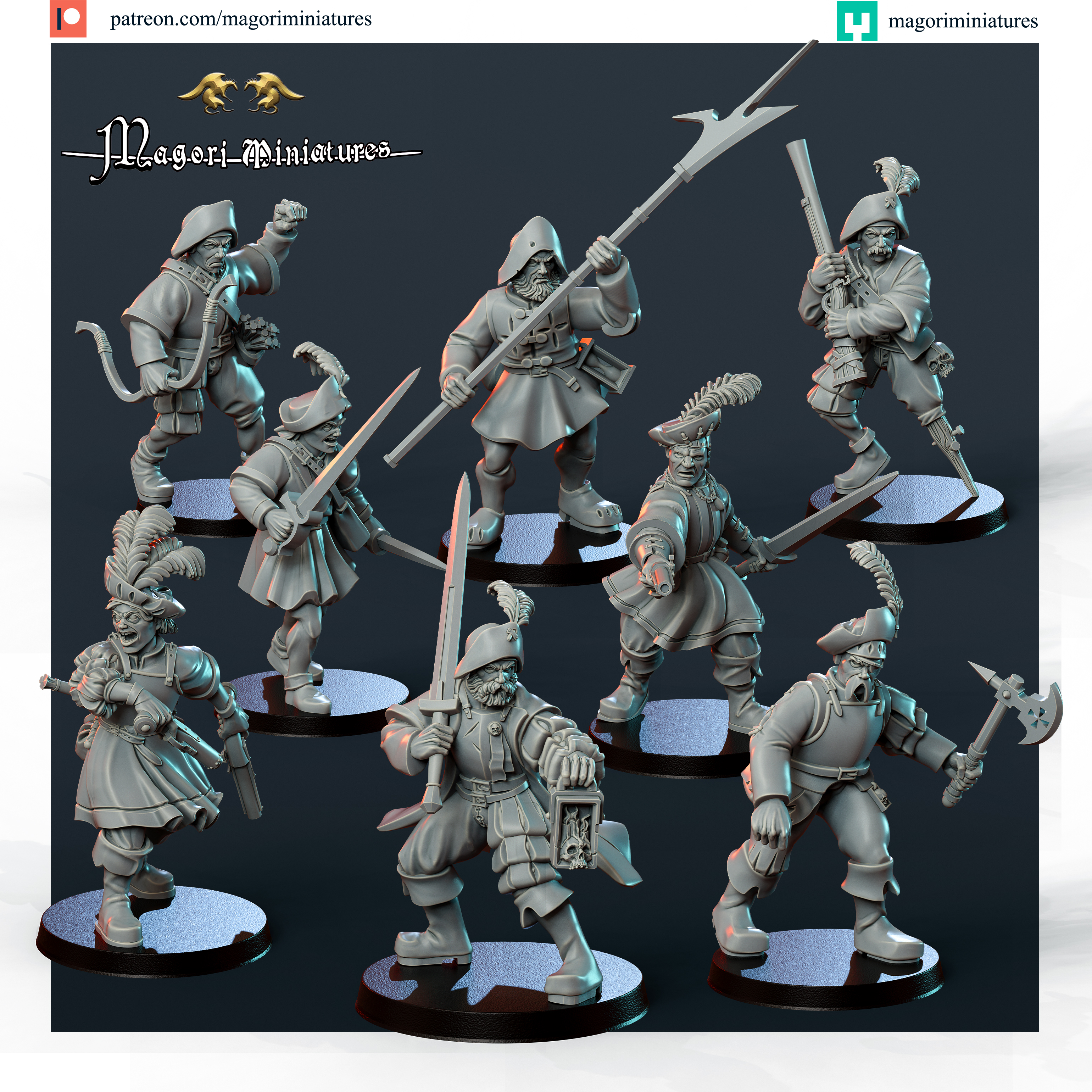 Marienburg mercenary warband Vol.1.